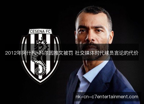 2012年阿什利·科尔因推文被罚 社交媒体时代球员言论的代价